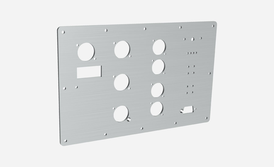 front panels, 19 inch front panels und partial front panels from Daub