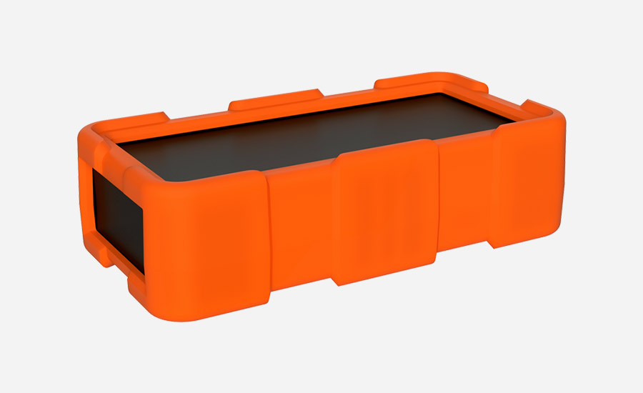 Plastic case with shock-proof silicone cover series LCT - Takachi / Daub