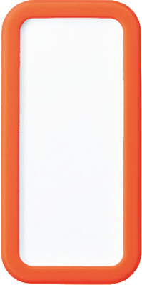 White / Orange