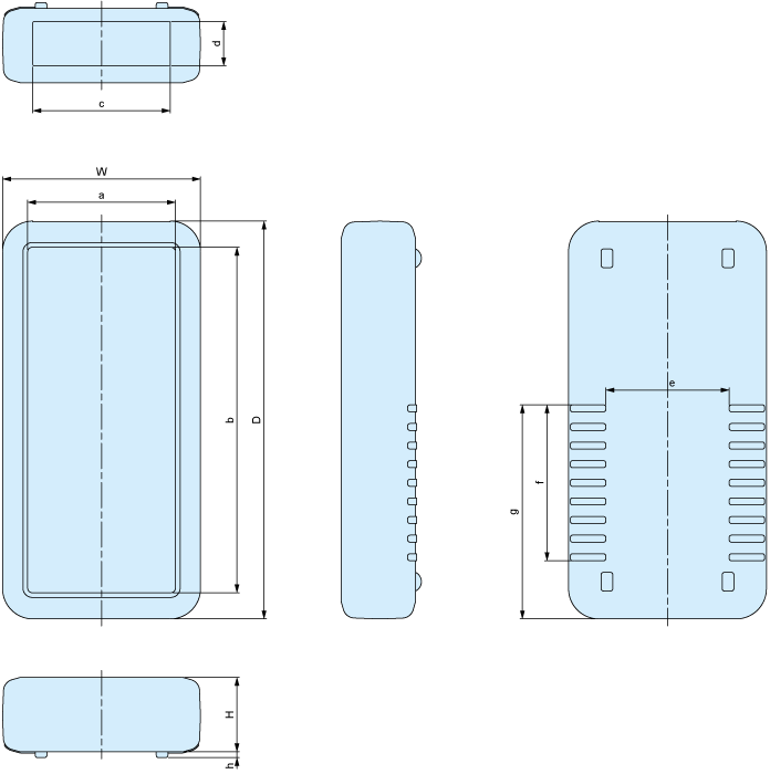 Silicone cover dimensions