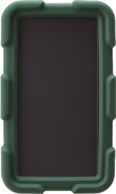 Dark gray / Green