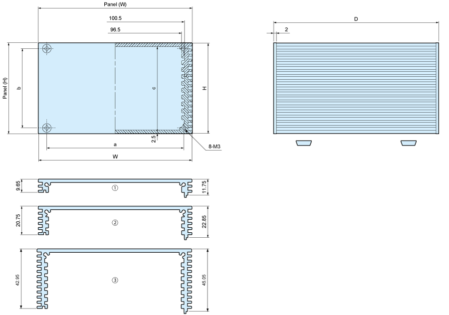 hen-dimensions